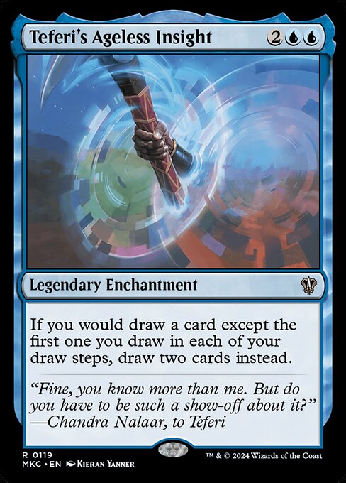 Teferi's Ageless Insight (119) [Murders at Karlov Manor Commander]