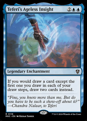 Teferi's Ageless Insight (119) [Murders at Karlov Manor Commander]