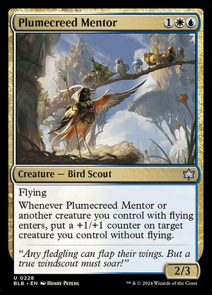 Plumecreed Mentor (228) [Bloomburrow]