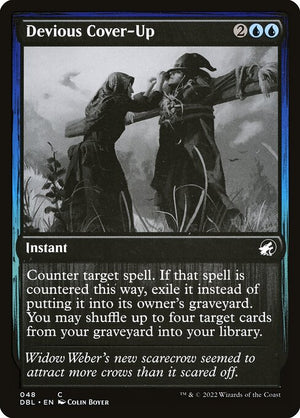 Devious Cover-Up (48) [Innistrad: Double Feature]