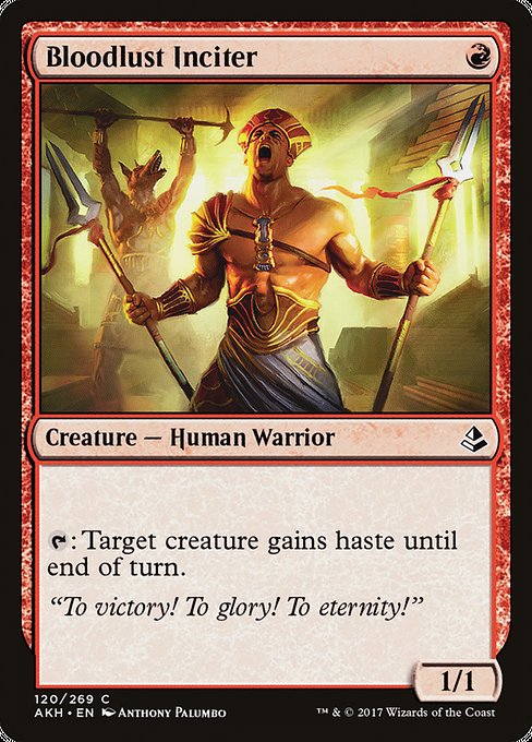 Bloodlust Inciter (120) [Amonkhet]
