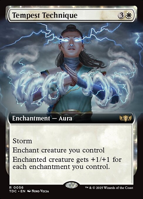 Tempest Technique (56) [Tarkir: Dragonstorm Commander]