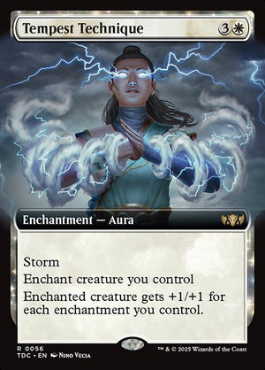 Tempest Technique (56) [Tarkir: Dragonstorm Commander]