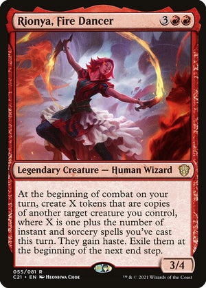Rionya, Fire Dancer (55) [Commander 2021]