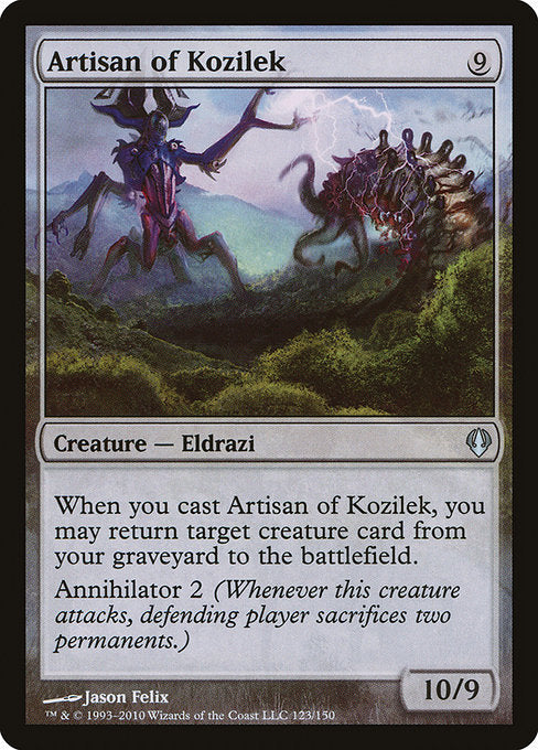 Artisan of Kozilek (123) [Archenemy]