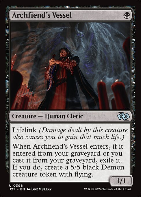Archfiend's Vessel (398) [Foundations Jumpstart]