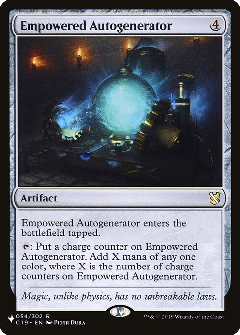Empowered Autogenerator (C19-54) [The List]