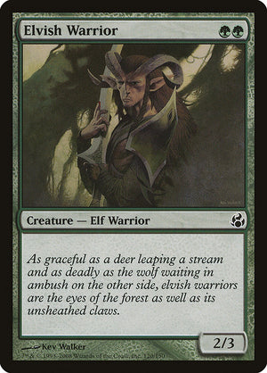 Elvish Warrior (120) [Morningtide]