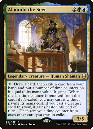 Alaundo the Seer (264) [Commander Legends: Battle for Baldur's Gate]