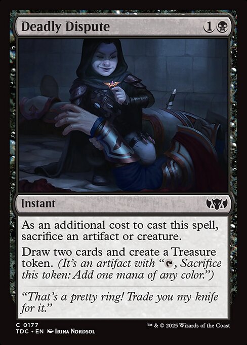 Deadly Dispute (177) [Tarkir: Dragonstorm Commander]