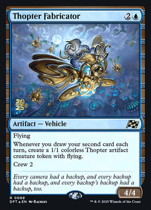 Thopter Fabricator (68s) [Aetherdrift Promos]