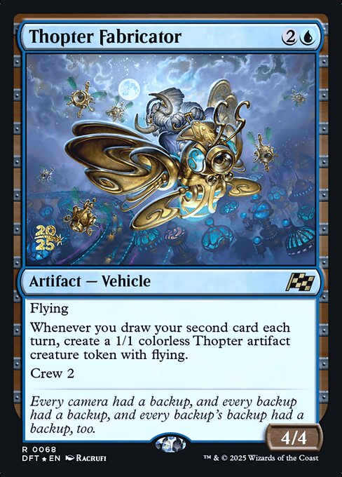 Thopter Fabricator (68s) [Aetherdrift Promos]
