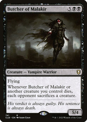 Butcher of Malakir (741) [Commander Legends: Battle for Baldur's Gate]