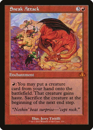 Sneak Attack (331) [Dominaria Remastered]
