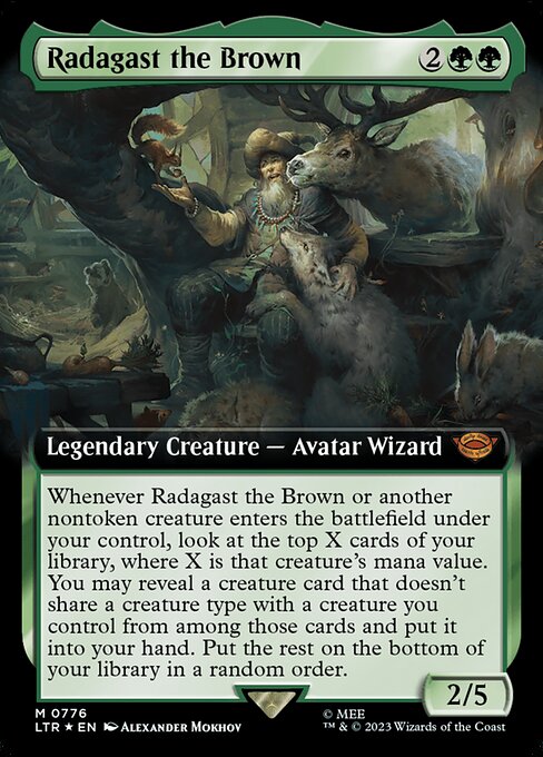 Radagast the Brown (776) [The Lord of the Rings: Tales of Middle-earth] [Extended Art]