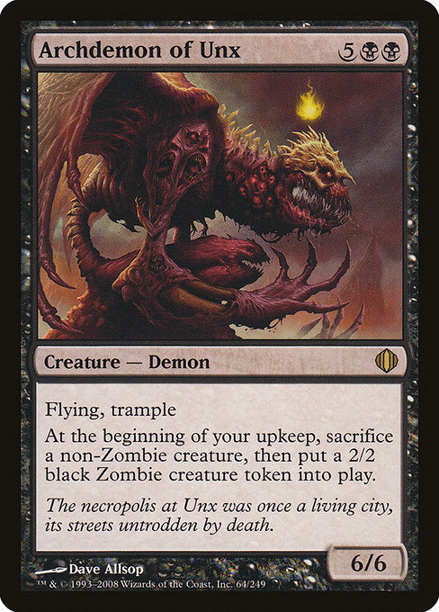 Archdemon of Unx (64) [Shards of Alara]
