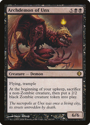 Archdemon of Unx (64) [Shards of Alara]