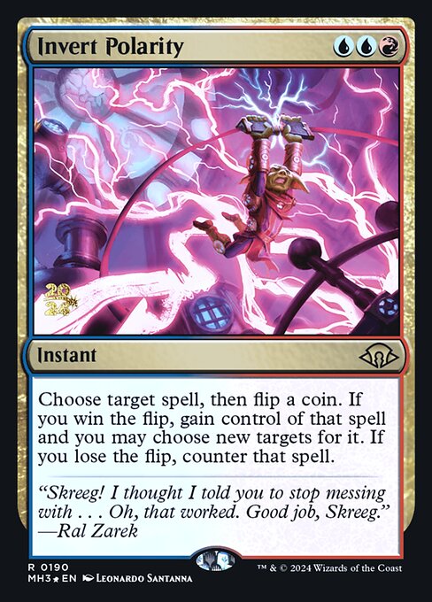 Invert Polarity (190s) [Modern Horizons 3 Promos]