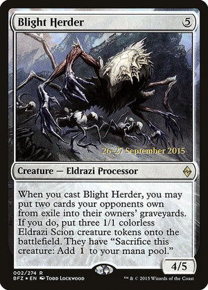 Blight Herder (2s) [Battle for Zendikar Promos]