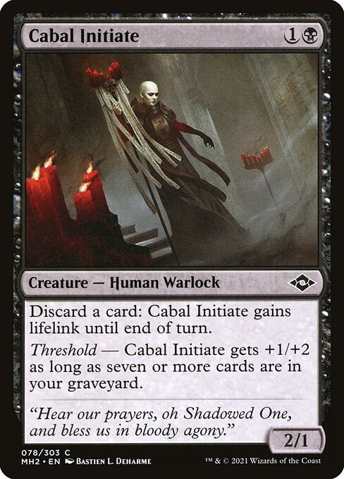 Cabal Initiate (78) [Modern Horizons 2]