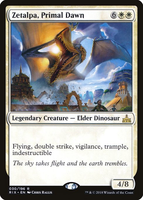 Zetalpa, Primal Dawn (30p) [Rivals of Ixalan Promos]
