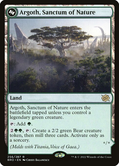 Argoth, Sanctum of Nature (256a) [The Brothers' War]