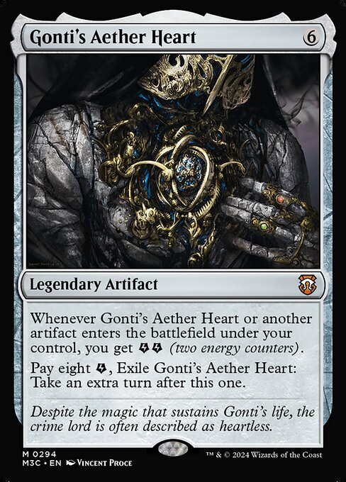 Gonti's Aether Heart (294) [Modern Horizons 3 Commander]