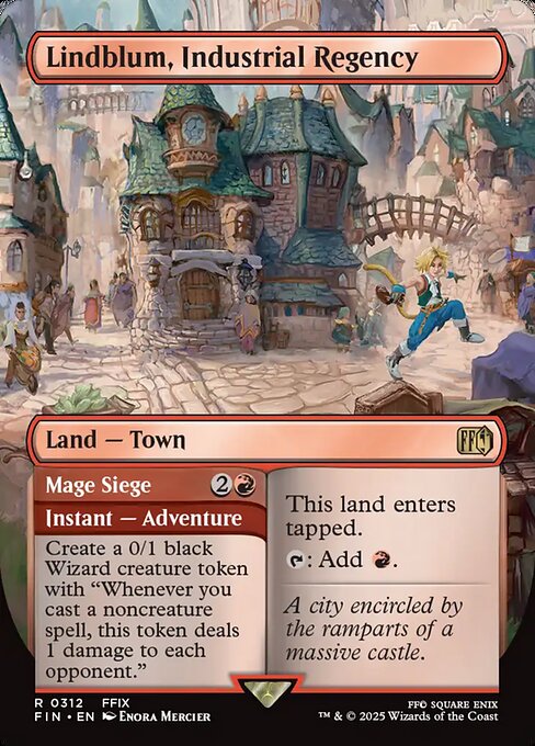 Lindblum, Industrial Regency // Mage Siege (312) [Final Fantasy]