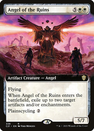 Angel of the Ruins (338) [Commander 2021] [Extended Art]