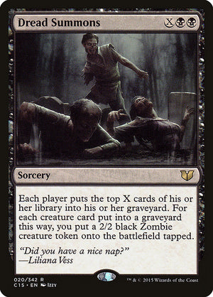 Dread Summons (20) [Commander 2015]