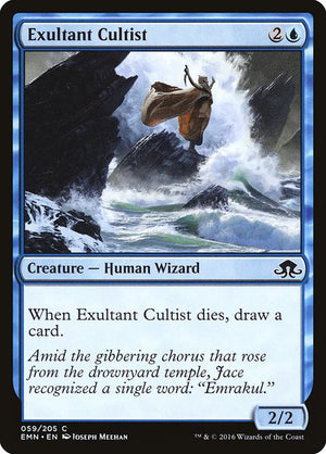 Exultant Cultist (59) [Eldritch Moon]