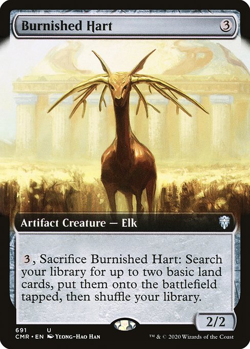 Burnished Hart (691) [Commander Legends] [Extended Art]