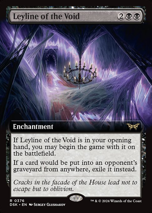 Leyline of the Void (376) [Duskmourn: House of Horror]