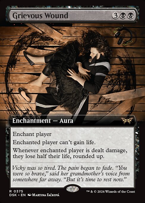 Grievous Wound (375) [Duskmourn: House of Horror]