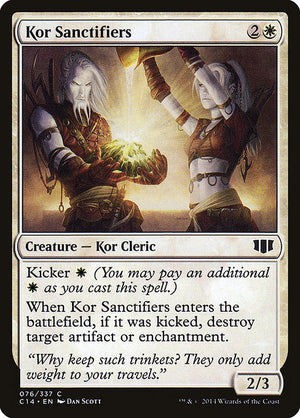 Kor Sanctifiers (76) [Commander 2014]