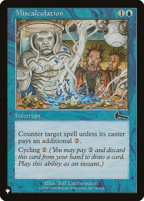 Miscalculation (ULG-36) [The List]