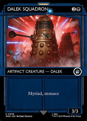 Dalek Squadron (538) [Doctor Who] [Showcase, Borderless]