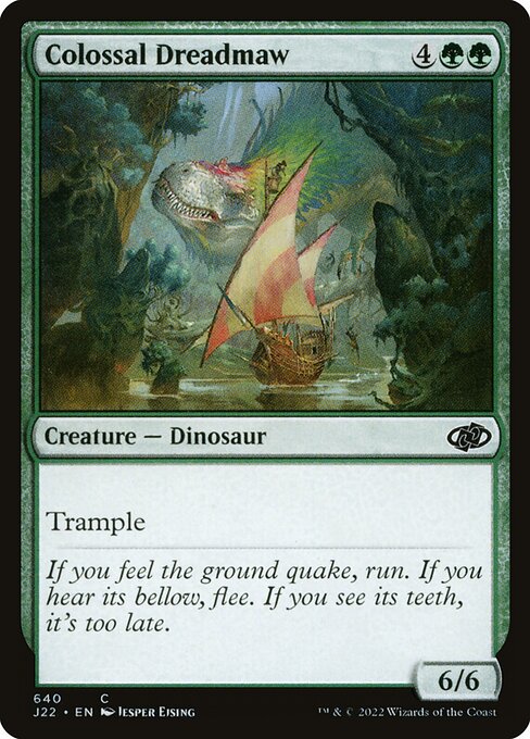 Colossal Dreadmaw (640) [Jumpstart 2022]