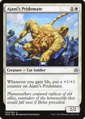 Ajani's Pridemate (4) [War of the Spark]