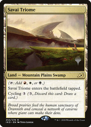 Savai Triome (253p) [Ikoria: Lair of Behemoths Promos]