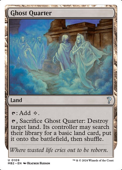 Ghost Quarter (109) [Mystery Booster 2]