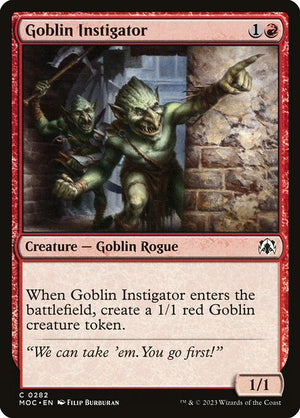 Goblin Instigator (282) [March of the Machine Commander]