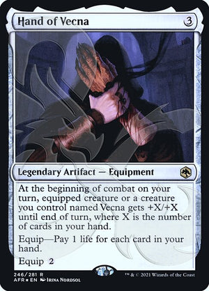 Hand of Vecna (246a) [Adventures in the Forgotten Realms Promos]
