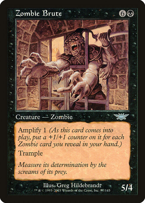 Zombie Brute (87) [Legions]