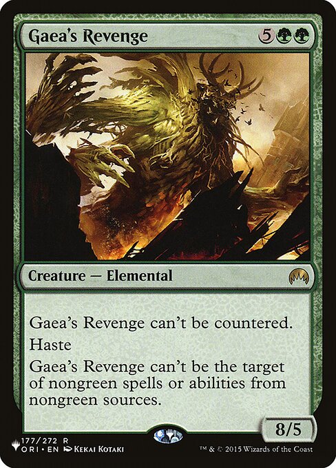 Gaea's Revenge (ORI-177) [The List]
