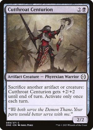 Cutthroat Centurion (89) [Phyrexia: All Will Be One]