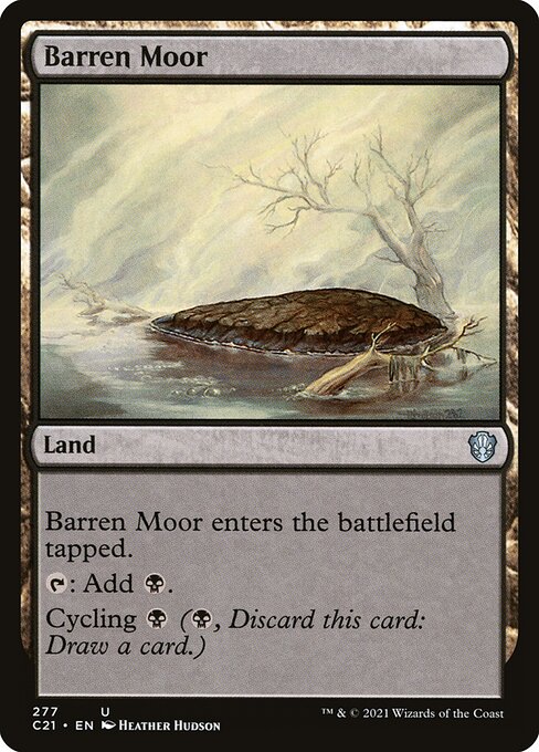Barren Moor (277) [Commander 2021]