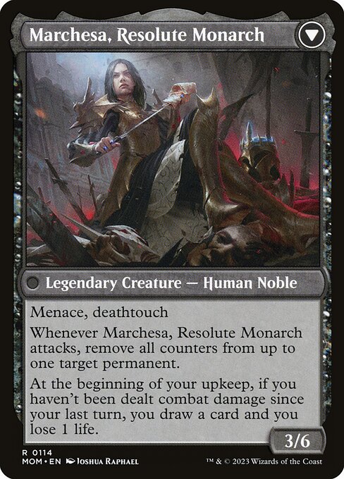 Invasion of Fiora // Marchesa, Resolute Monarch (114) [March of the Machine]