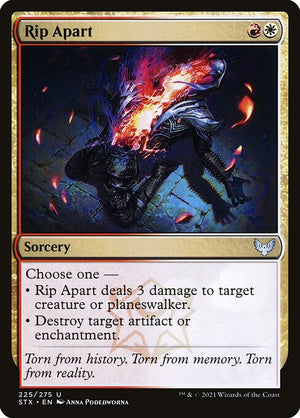 Rip Apart (225) [Strixhaven: School of Mages]