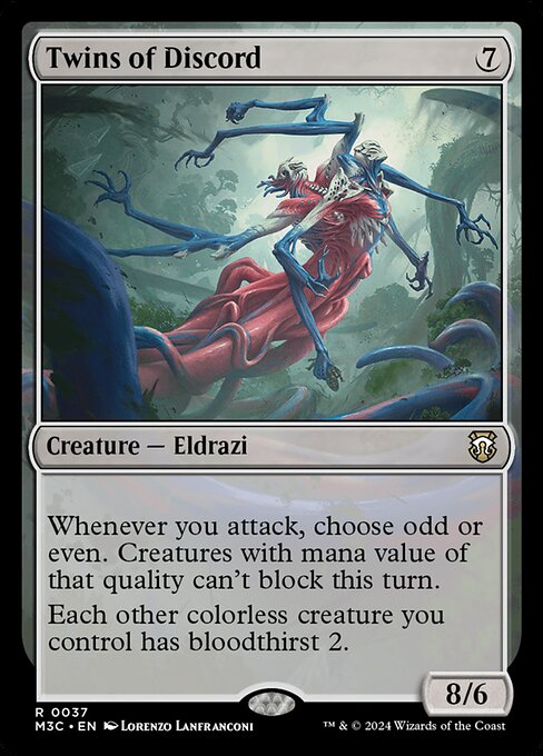 Twins of Discord (37) [Modern Horizons 3 Commander]